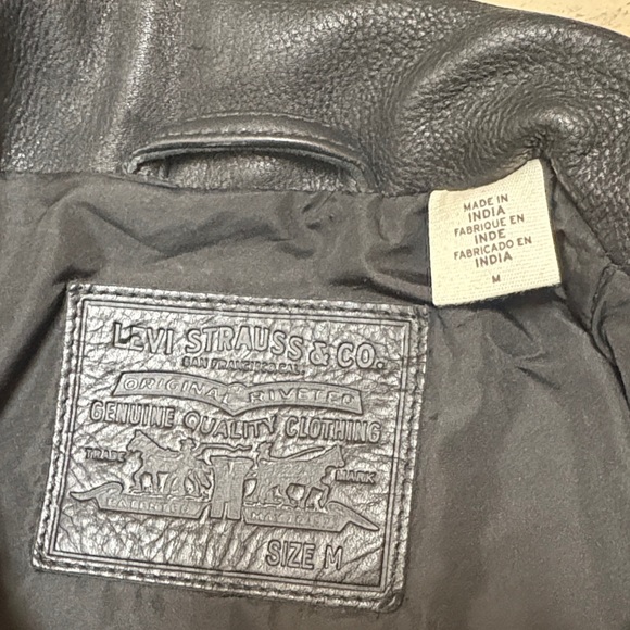 Men's Black Denim Jacket size M - Picture 8 of 15